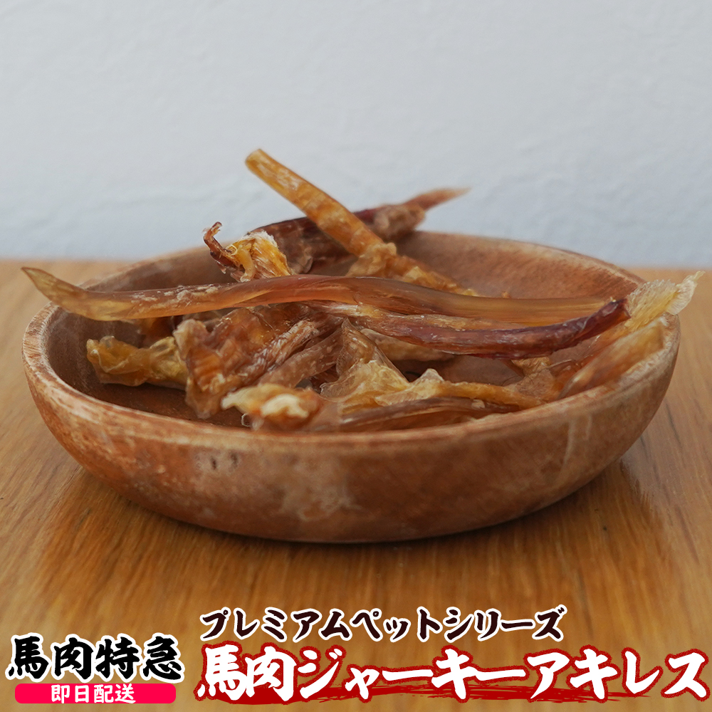 馬肉ジャーキー 馬アキレス　1セット15g入り